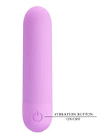 Censan Stefan Mini Massager Bullet Vibratör Mor - C-BI300085MM