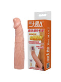 Censan Süper Esnek ve Gerçekçi Titreşimli Penis Kılıfı No6 - C-BI0262061