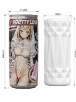 Censan Super Soft Material 3d Stimulating Kiko Kola Kutusu Şeklinde Mastürbatör - C-BM00900T88A