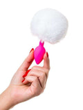 Censan Sweet Bunny Kuyruklu Anal Plug Pembe 13 cm 43 gr - C-T357015