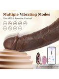 Censan Telefon Kontrollü Melez Renkte Titreşimli Penis Kılıfı - C-S006