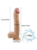 [FIRSAT] %35 İndirim – Censan Ten Rengi 34 cm Dildo Model No:1054 - CA-C-7853