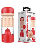Censan Theresa Kırmızı Vajina & Dil Mastürbatör - C-BM00900T651