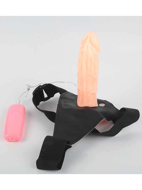 Censan Titreşimli Belden Bağlamalı Realistik Penis Wear - C-7368