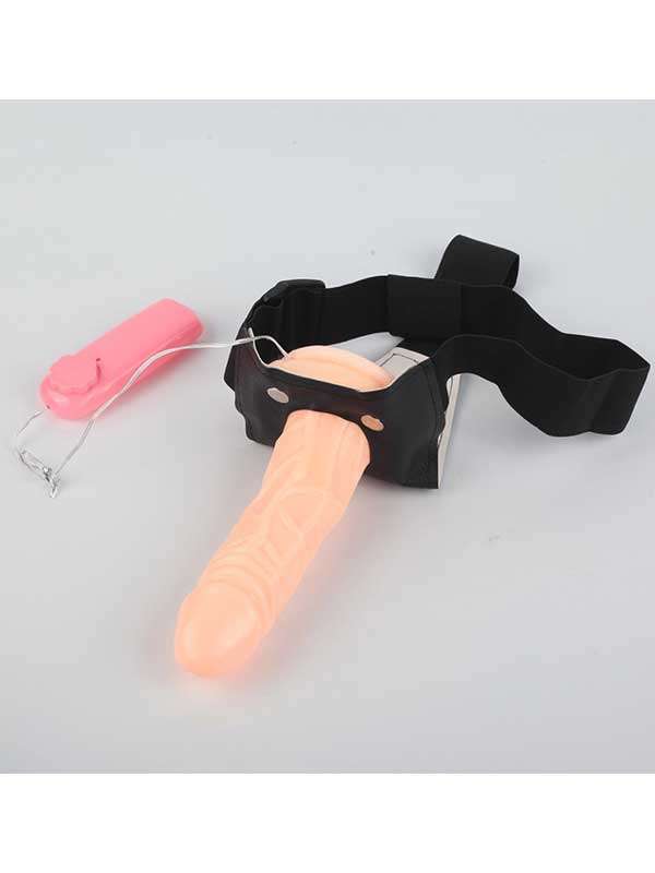 Censan Titreşimli Belden Bağlamalı Realistik Penis Wear - C-7368