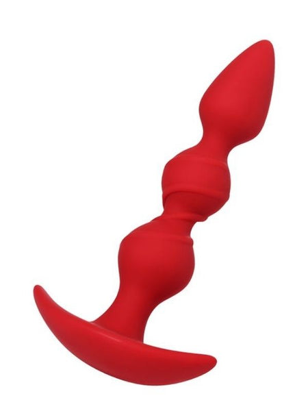 Censan Trio Anal Plug Kırmızı 16 cm - C-T357017