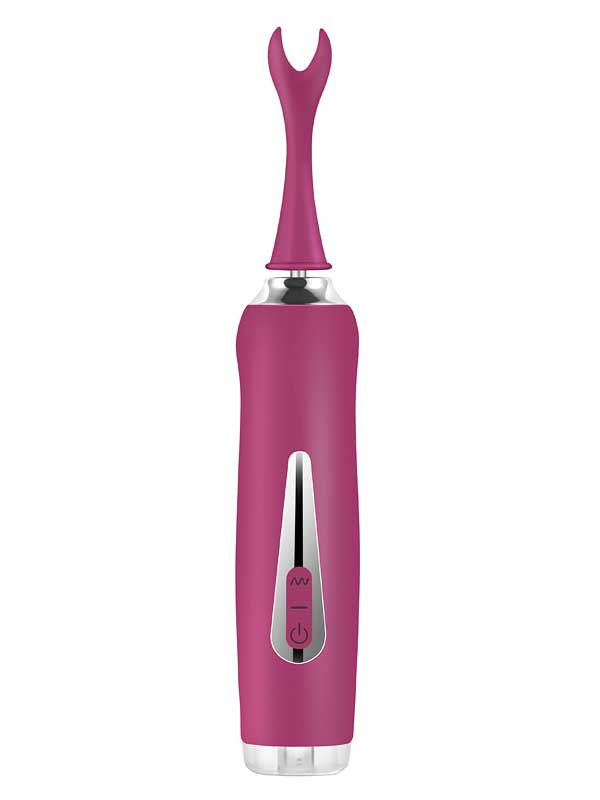 Censan Üç Başlıklı Değiştirilebilir Vibratör Mor - C-7353M