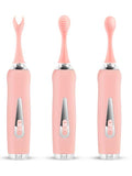 Censan Üç Başlıklı Değiştirilebilir Vibratör Pembe - C-7353CR