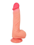 Censan Ultra Gerçekçi 20 Cm Kıkırdaklı Dildo - C-ZTPE-050