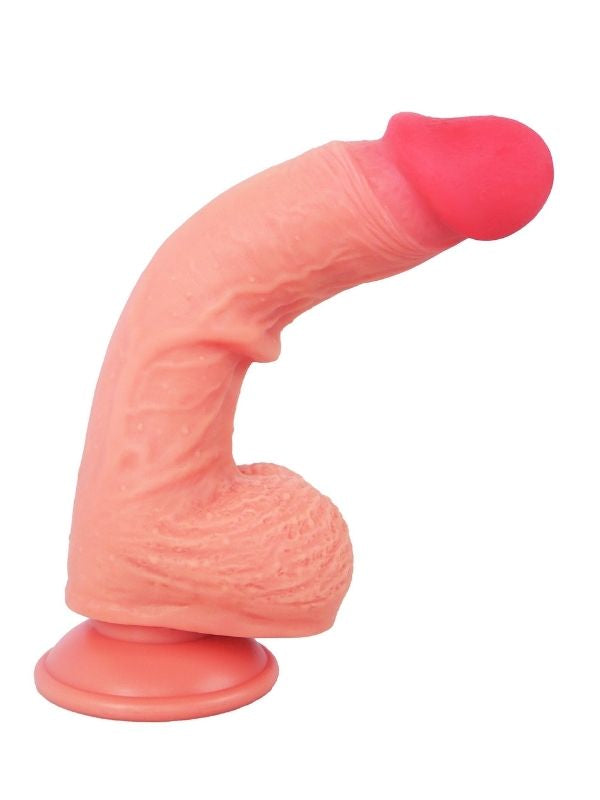 Censan Ultra Gerçekçi 20 Cm Kıkırdaklı Dildo - C-ZTPE-050