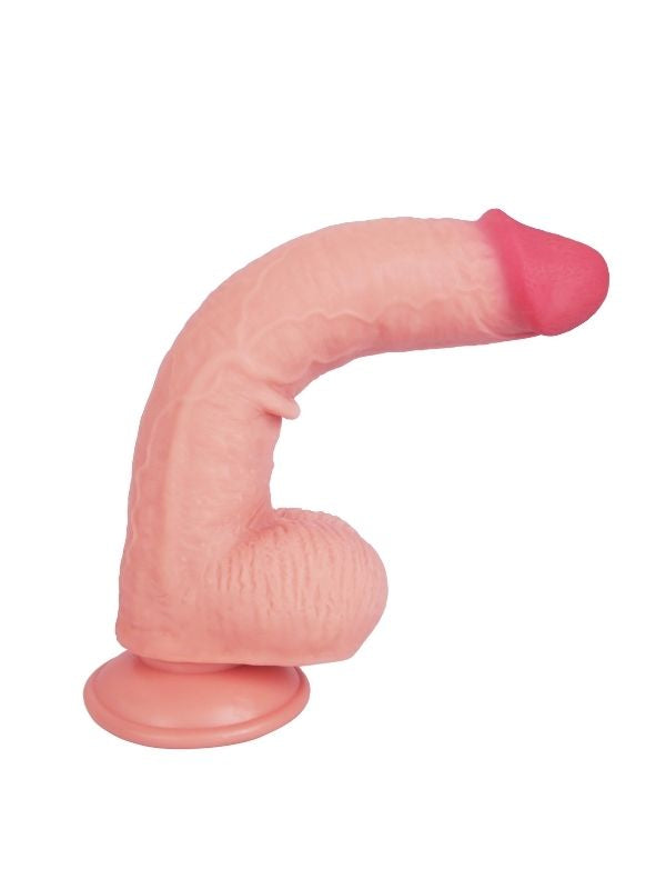 Censan Ultra Gerçekçi 24 Cm Kıkırdaklı Dildo - C-317003F