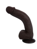 Censan Ultra Gerçekçi 24 Cm Model2 Brown Melez Kıkırdaklı Dildo - C-317004
