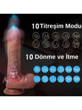 [FIRSAT] %6 İndirim – Censan Ultra Realistik Isıtma İleri Geri ve Dönme Fonksiyonlu Gerçekçi Vibratör - CA-C-7410