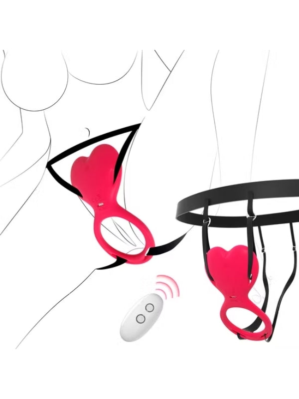 Censan Uzaktan Kumandalı Giyilebilir Panty Vibratör – Çift Uyarım, 10 Mod, Şarjlı, Sessiz, IPX6 - C-MY-940