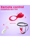 Censan Uzaktan Kumandalı Giyilebilir Panty Vibratör – Çift Uyarım, 10 Mod, Şarjlı, Sessiz, IPX6 - C-MY-940