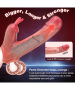 Censan Uzaktan Kumandalı Tavşan Penis Kılıfı - C-S009
