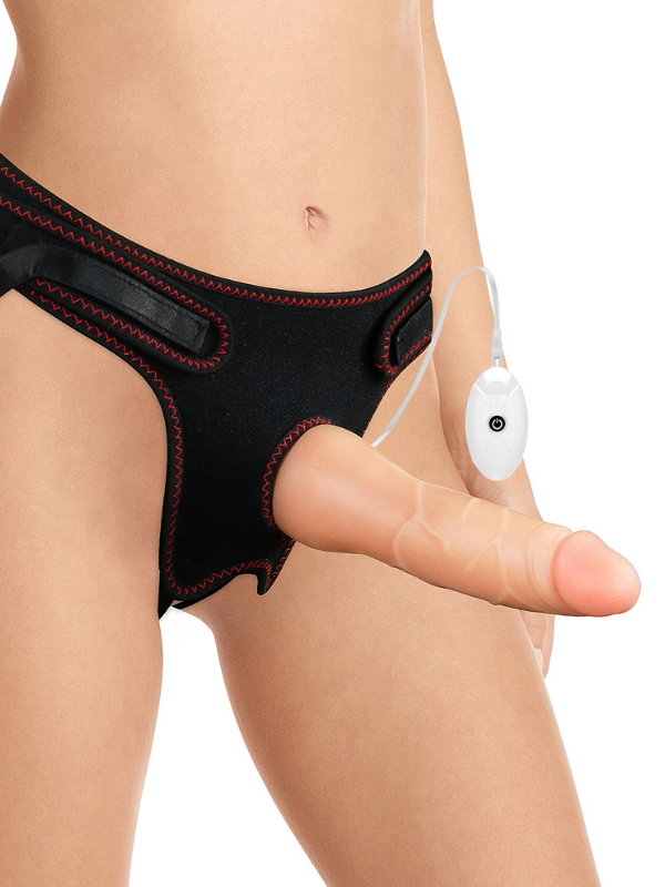 Censan Vibrating Easy Strapon Set 7.5 İnç Belden Bağlamalı - C-LV715116