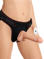Censan Vibrating Easy Strapon Set  7.5 İnç Belden Bağlamalı Model2 - C-LV715117