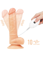 Censan Vibrating Easy Strapon Set  7.5 İnç Belden Bağlamalı Model2 - C-LV715117