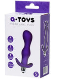 CENSAN Vibro Anal Plug Mor 11,2 cm - C-T761313