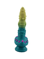 Censan Yeşil Mavi Canavar Dildo Model 2 - C-7416