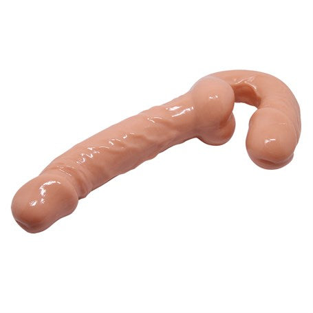 Çift Taraflı Lezbiyen Penis Süper Gerçekçi Strapless - BDM2280
