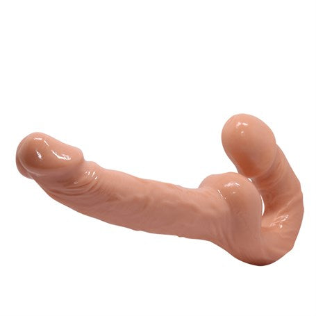 Çift Taraflı Lezbiyen Penis Süper Gerçekçi Strapless - BDM2280