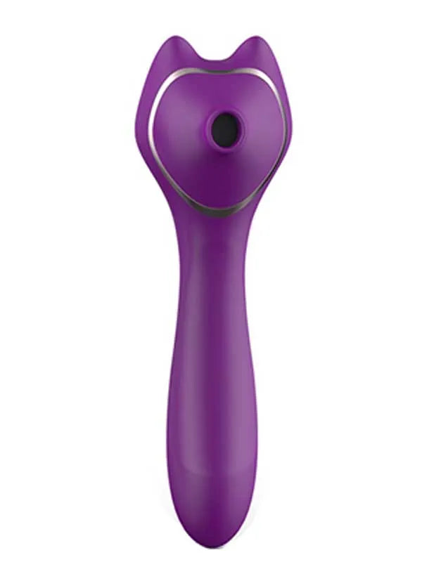 Çift Taraflı Kullanılabilir Klitoral Emiş ve İtme Hareketli Vibratör - LM1511002