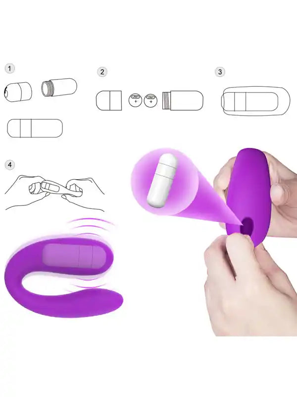 Çiftler İçin Giyilebilir Vibratör - S058