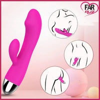 Cute Bunny G-Spot Klitoral Uyarıcı Vibratör - FA-XM353