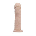 4 cm Dolgulu Realistik Uzatmalı Penis Kılıfı Dildo Ten Rengi Penis - B1215
