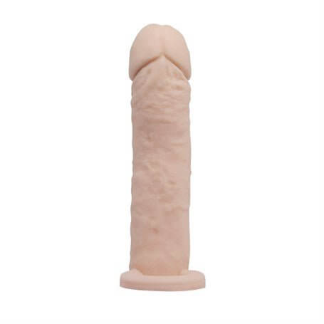 4 cm Dolgulu Realistik Uzatmalı Penis Kılıfı Dildo Ten Rengi Penis - B1215