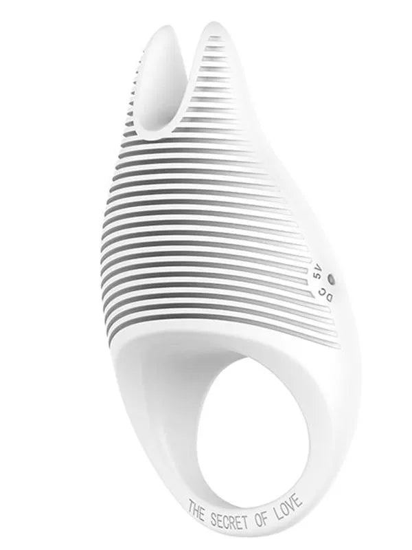 Diablo Şarjlı Titreşimli Led Işıklı Penis Halkası - AMOTQ1