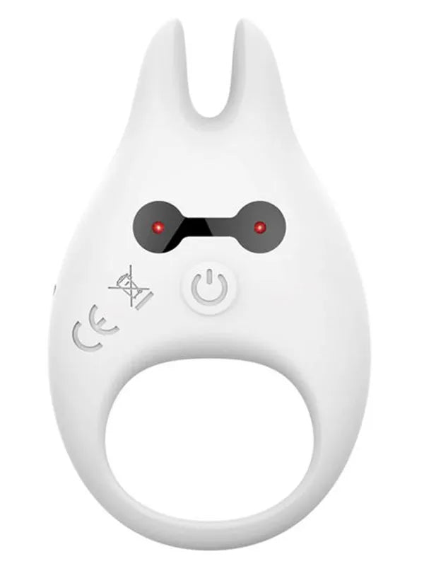 Diablo Şarjlı Titreşimli Led Işıklı Penis Halkası - AMOTQ1