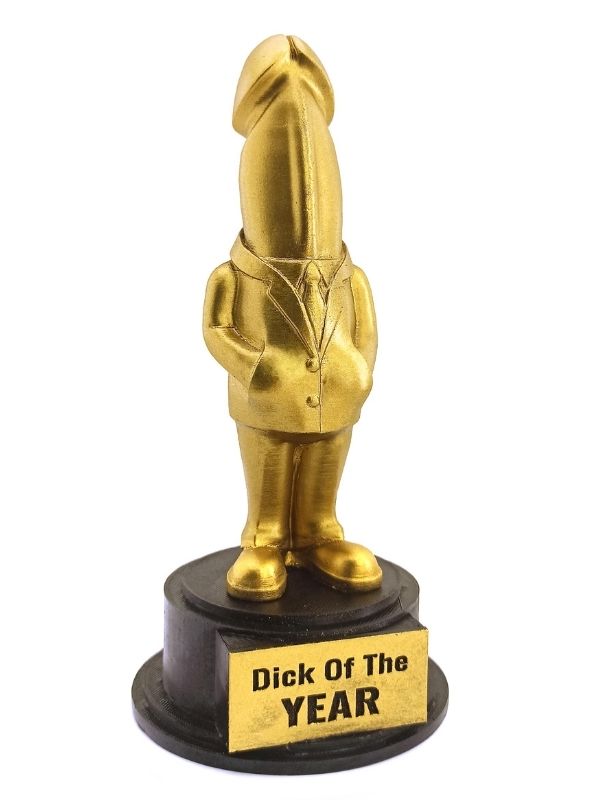 Dick Of The Year – Esprili Masaüstü Ödül Heykeli Model 2 - C-AD002TP