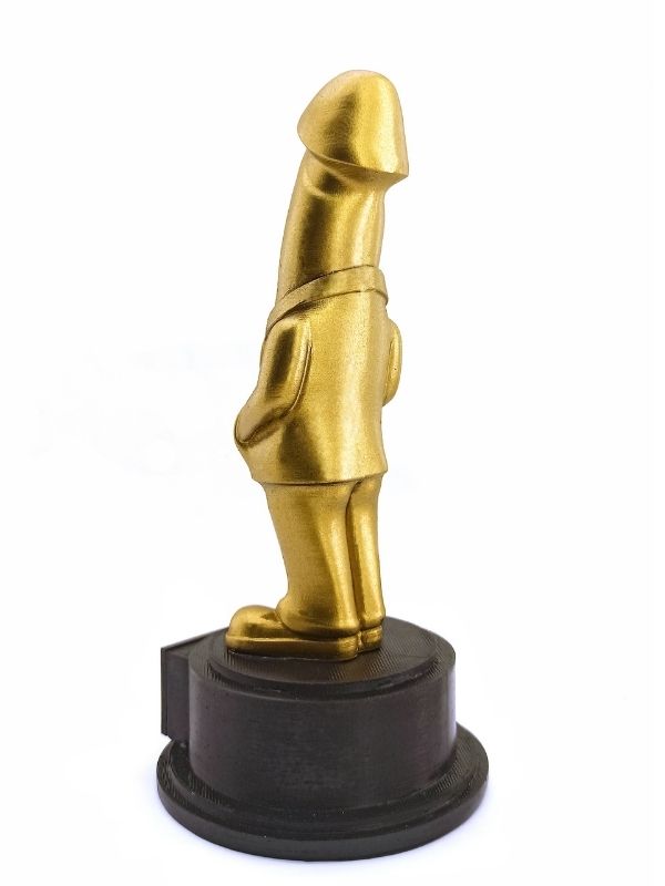Dick Of The Year – Esprili Masaüstü Ödül Heykeli Model 2 - C-AD002TP