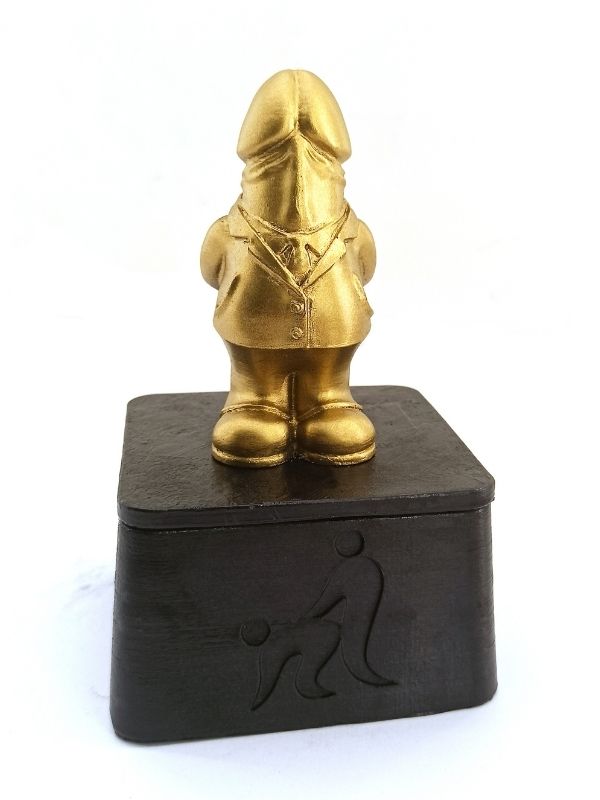 Dick Of The Year – Esprili Masaüstü Ödül Heykeli Model 6 - C-AD006TP