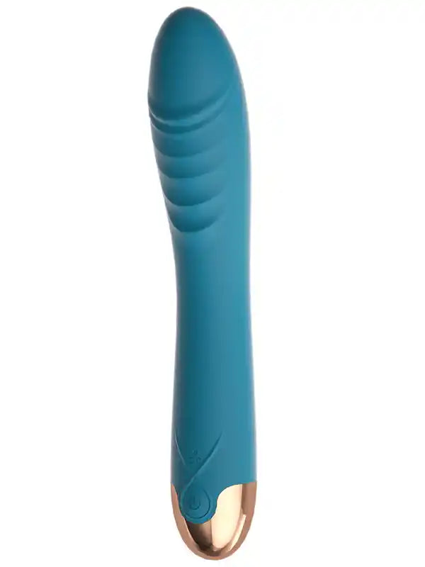 Dönme Hareketli Şarjlı 10 Titreşim Modlu Lüks Vibratör 20 cm - LLB2224