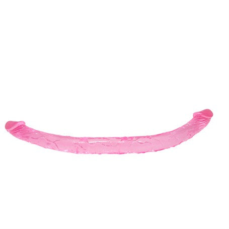 Double Dones 44 cm Çift Taraflı Jel Yumuşak Penis Dildo - BDM4015