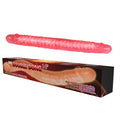 Double Dong Çift Taraflı İki Yönlü Esnek Dildo Kıkırdaklı Penis 36 Cm - B1081