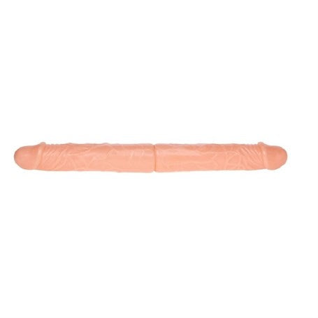 Double Dong Çift Taraflı İki Yönlü Esnek Dildo Kıkırdaklı Penis 36 Cm - B1081