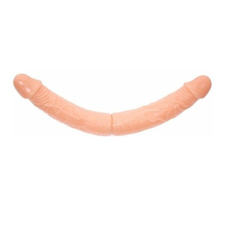 Double Dong Çift Taraflı İki Yönlü Esnek Dildo Kıkırdaklı Penis 36 Cm - B1081