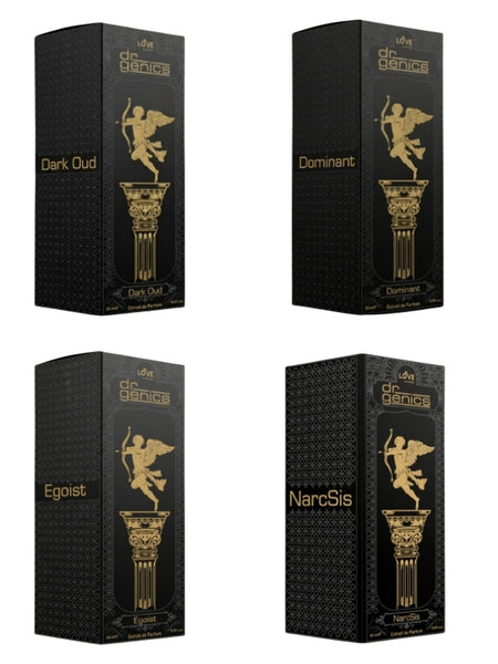 Dr Genics Newyork Phenomenon Perfume Edp Set 4 Ad x 25 ml - C-5306