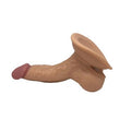 13 cm Vantuzlu Realistik Penis Anal Vajinal Dildo - Px033