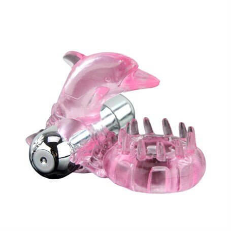 Love Dolphin 10 Fonksiyonlu Titreşimli Penis Halkası - 1133
