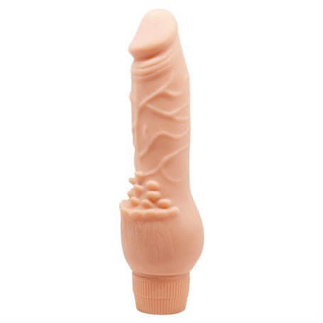 Güçlü Titreşimli 19,5 cm Realistik Vibratör Gerçekci Penis Dildo - BDM101
