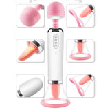 Emme ve Yalama Fonksiyonlu 3'ü 1 Arada Wand Vibratör - FA-GSV-104