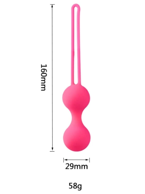 Even Bolas Silicona Kegel Egzersiz Vajinal Topları - C-0111
