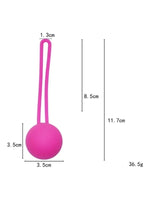 Even Bolas Silicona Kegel Egzersiz Vajinal Topu - C-0112