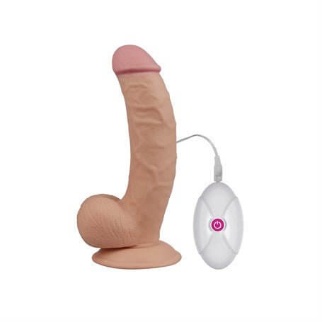 LOVETOY UR3 Yeni Nesil Titreşimli 20 cm Realistik Vibratör Dildo - LV1093